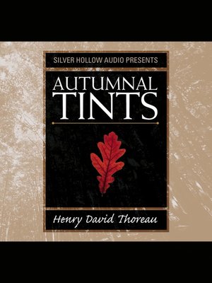 cover image of Autumnal Tints
